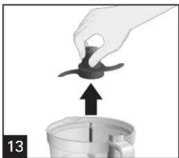 HAMILTON BEACH 70825 - How to Use Dough Blade (cont.) - 6