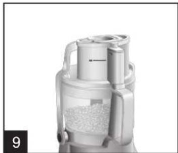 HAMILTON BEACH 70825 - How to Use Dicing Assembly (cont.) - 2