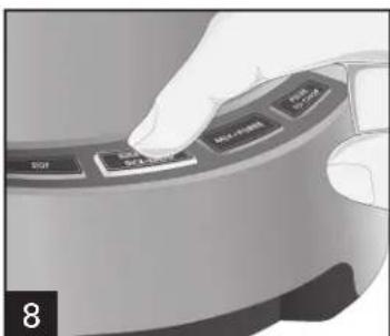 HAMILTON BEACH 70825 - How to Use Adjustable Slicing Disc (cont.) - 1