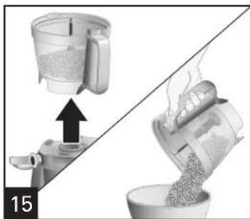 HAMILTON BEACH 70825 - How to Use Dicing Assembly (cont.) - 8