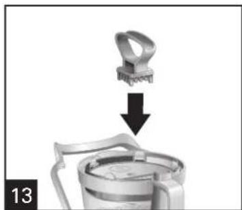 HAMILTON BEACH 70825 - How to Use Dicing Assembly (cont.) - 6