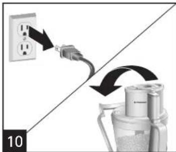 HAMILTON BEACH 70825 - How to Use Dicing Assembly (cont.) - 3