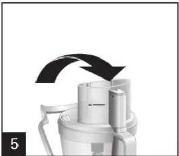 HAMILTON BEACH 70825 - Cómo Utilizar el Disco Rebanador Ajustable - 2