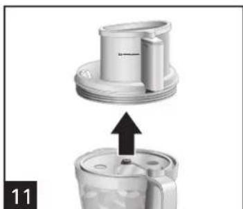 HAMILTON BEACH 70825 - How to Use Adjustable Slicing Disc (cont.) - 4