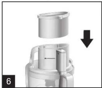 HAMILTON BEACH 70825 - Cómo Utilizar la Cuchilla para Amasar - 5