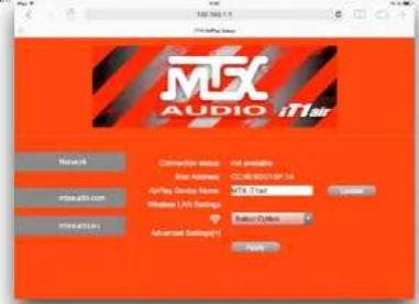 MTX Audio iT1air - Kak noeknouchbck cetn Airplay #2 - 1