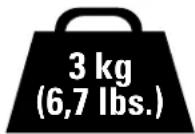 SANUS WSSMM1 - Maximaal gewicht - 1