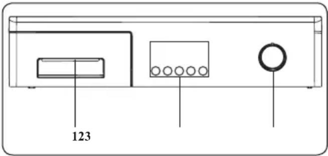 SHARP ESHFB912AWCFR - PRÉSENTATION DU BANDEAU DE COMMANDES - 1