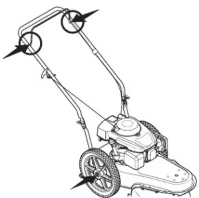 TROY-BILT TB22TM - Lubrification - 1