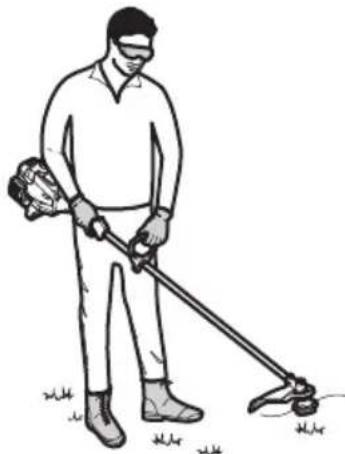 TROY-BILT TB25S - TENUE DE L'APPAREIL - 3