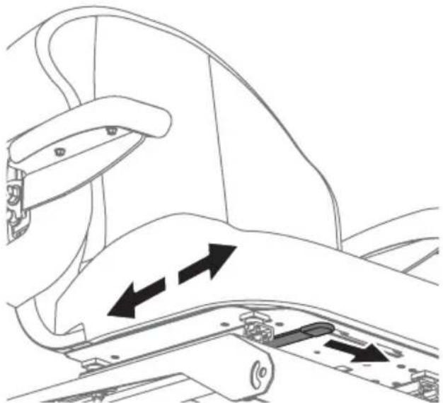 TROY-BILT Mustang Z46 - Bouton de réglage - 2