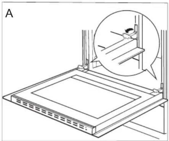 AMICA EHE 932 000 E - Backofentür aushängen - 1