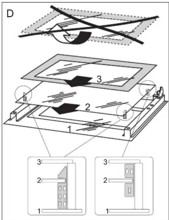 AMICA EHE 932 000 E - Herausnahme der inneren Scheibe - 3