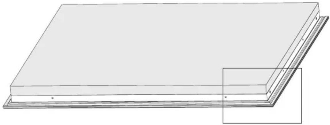 AMICA EHE 932 000 E - Placer le joint sur l'appareil de la façon suivante. - 1