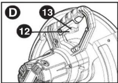 Porter-Cable PCE700 - MATERIAL CLAMPING AND SUPPORTING (FIG. E, F) - 4