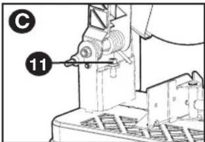 Porter-Cable PCE700 - MATERIAL CLAMPING AND SUPPORTING (FIG. E, F) - 3
