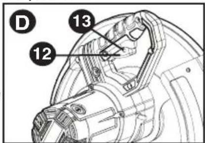 Porter-Cable PCE700 - DETENTE (FIG. D) - 1