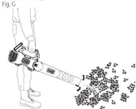 BLACK & DECKER BCBL700 - Use (Fig. G) - 1