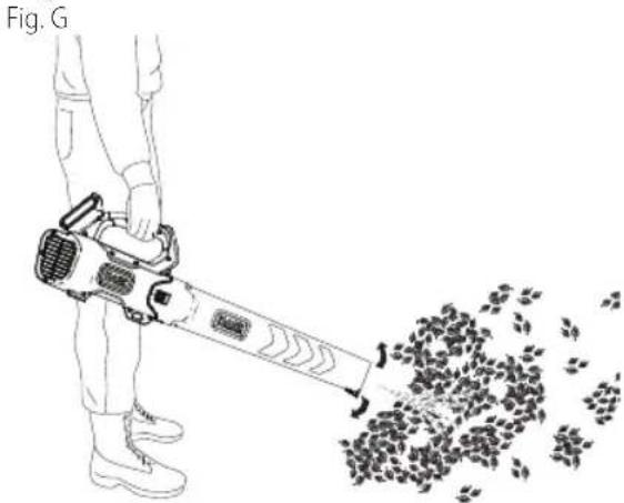 BLACK & DECKER BCBL700 - Uso (Fig. G) - 1