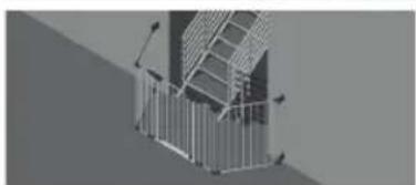 Reer MyGate 46701 - Possibilities de montage - 8