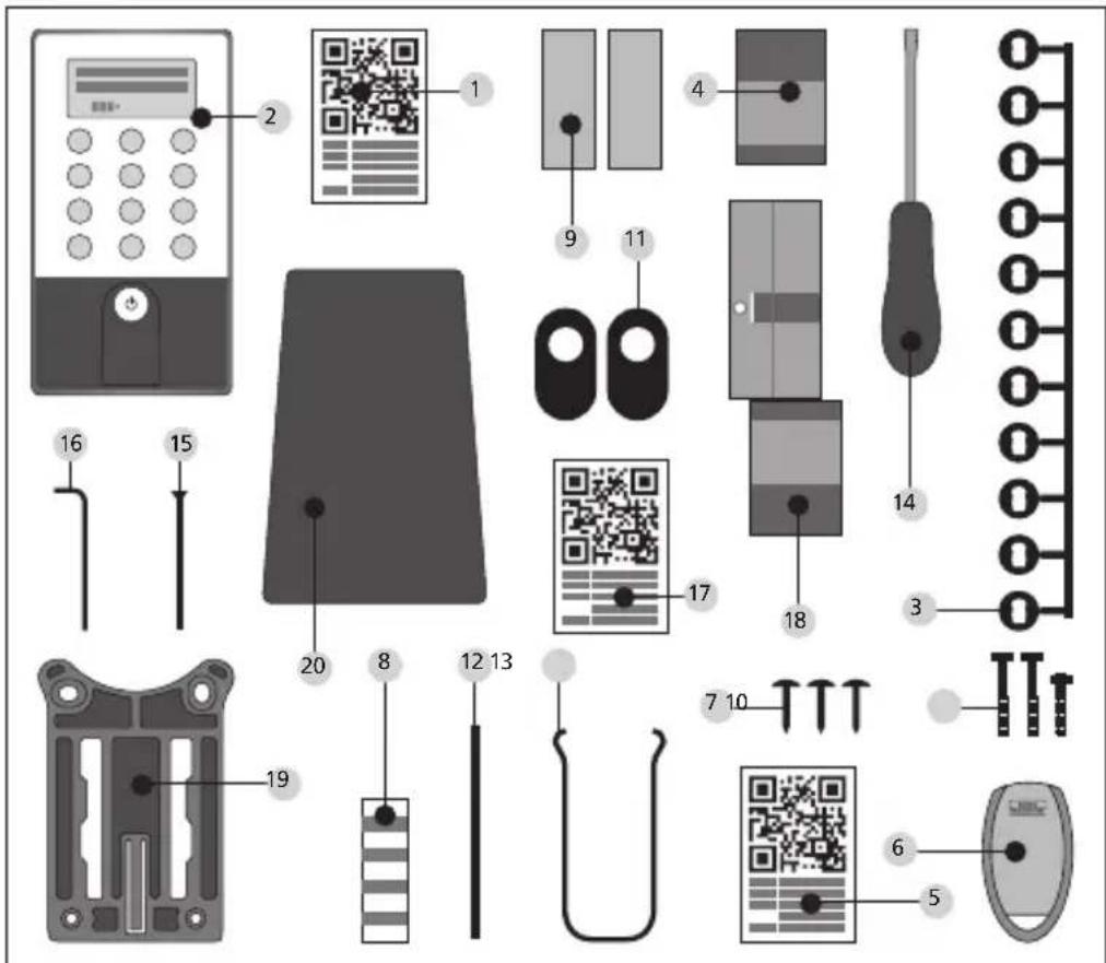Burg Wächter secuENTRY 5700 - Functies - 1