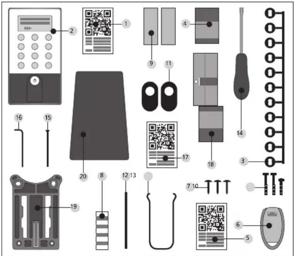 Burg Wächter secuENTRY 5700 - Functions: - 1