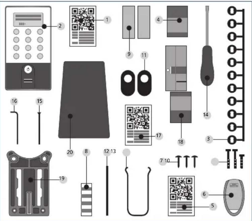 Burg Wächter secuENTRY 5700 - Functies - 1