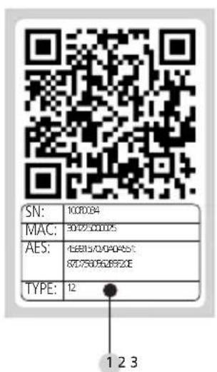 Burg Wächter secuENTRY 5700 - Voici les différents codes QR : - 1