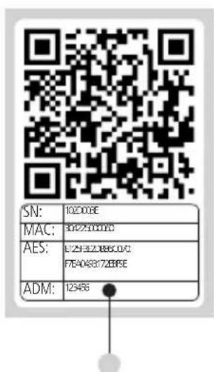 Burg Wächter secuENTRY 5700 - Voici les différents codes QR : - 2