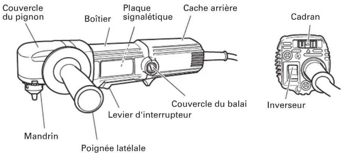HiKOKI D 10YB - NOM DES PARTIES - 1