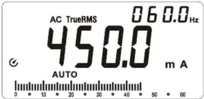 Amprobe AM540EUR - Taajuuden tai pulssisuhteen mittaus - 3