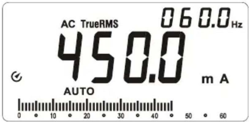 Amprobe AM540EUR - Måling af frekvens/Driftscyklus - 3