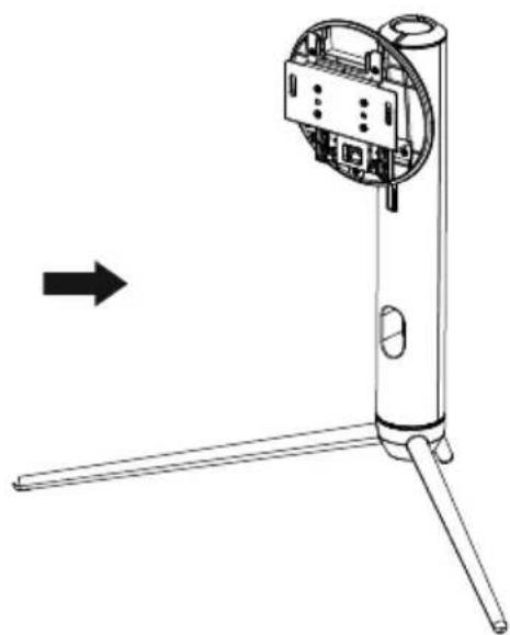 LC-Power M40UWQHD144 - Instalación del pedestal - 4