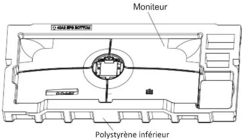 LC-Power M40UWQHD144 - Installation du socle - 2