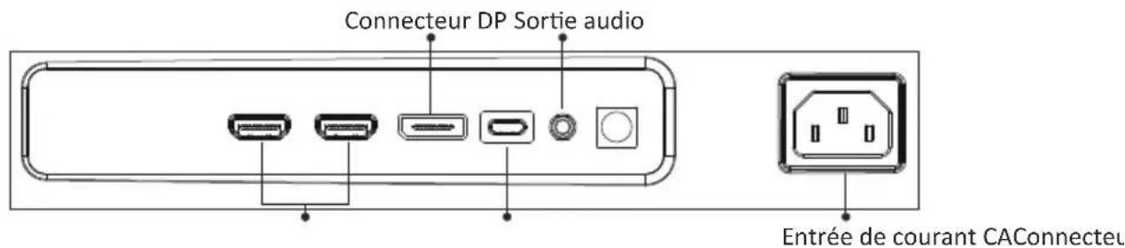 LC-Power M40UWQHD144 - Les options de connectivité - 1