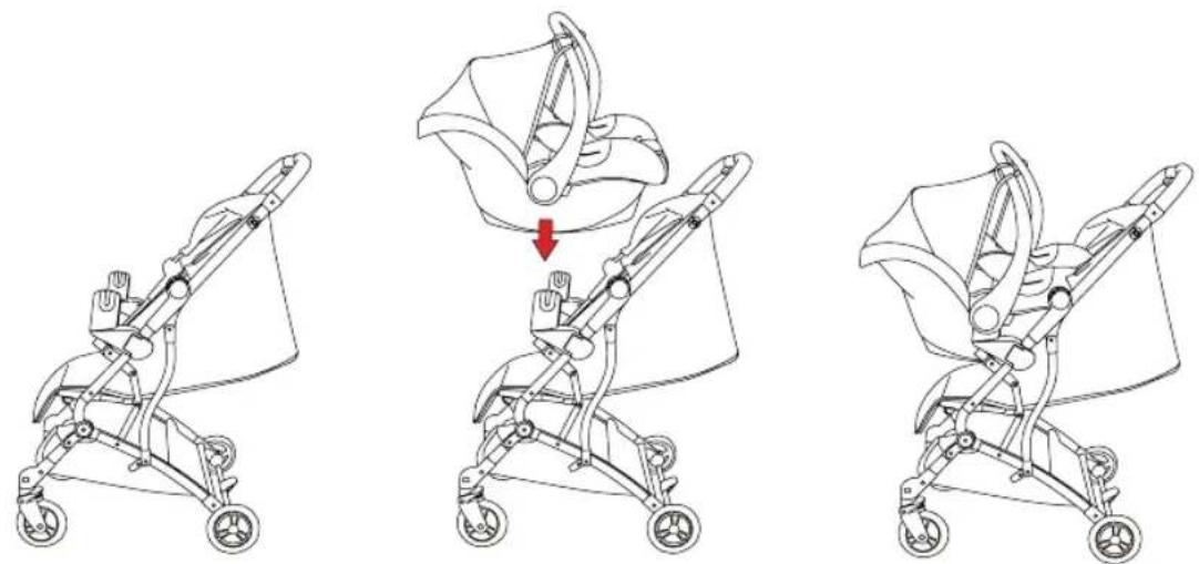 Osann Vegas - Travel system with adapter\* and baby seat\* - 1