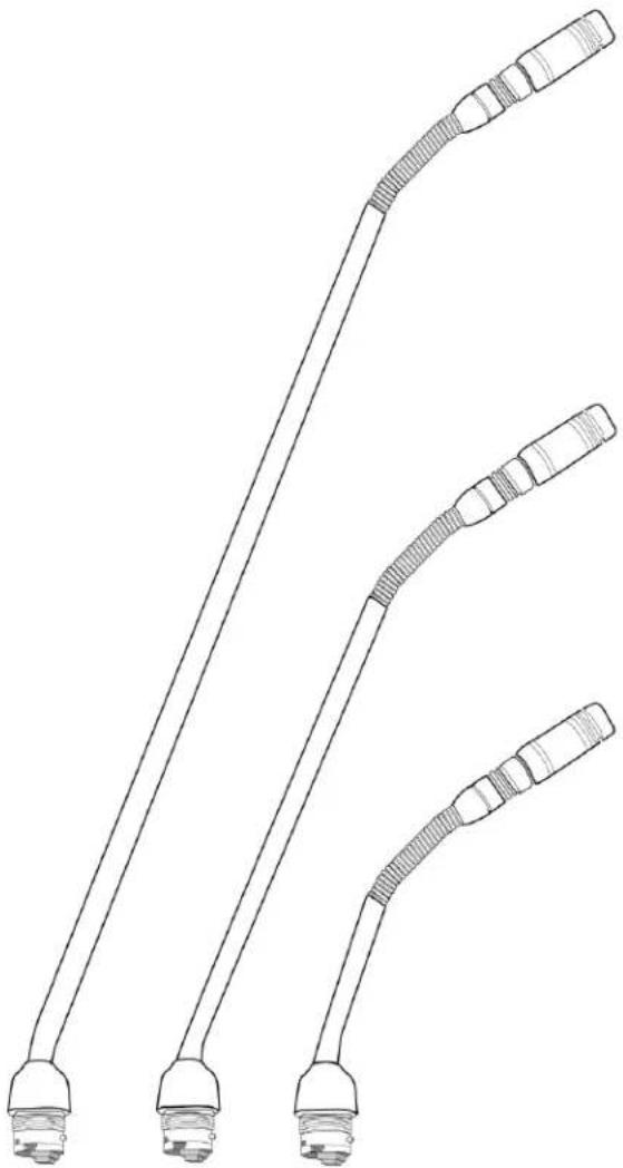 SHURE DDS5900 - Col de cygne MX 400 pour unités encastrées - 1