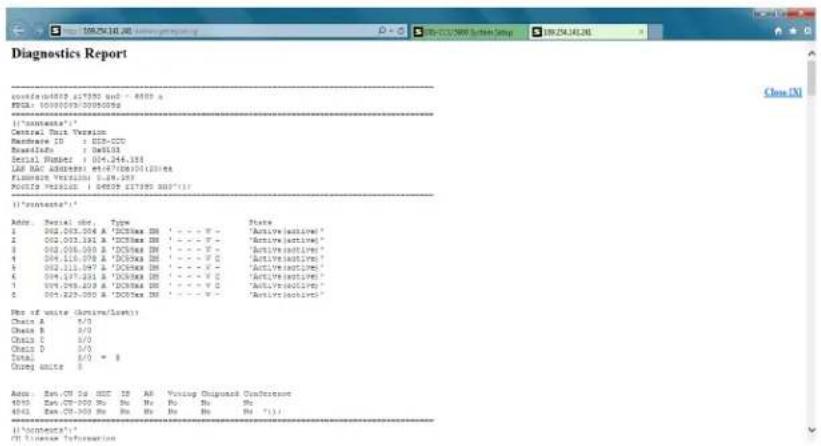 SHURE DDS5900 - Rapport de diagnostic - 1