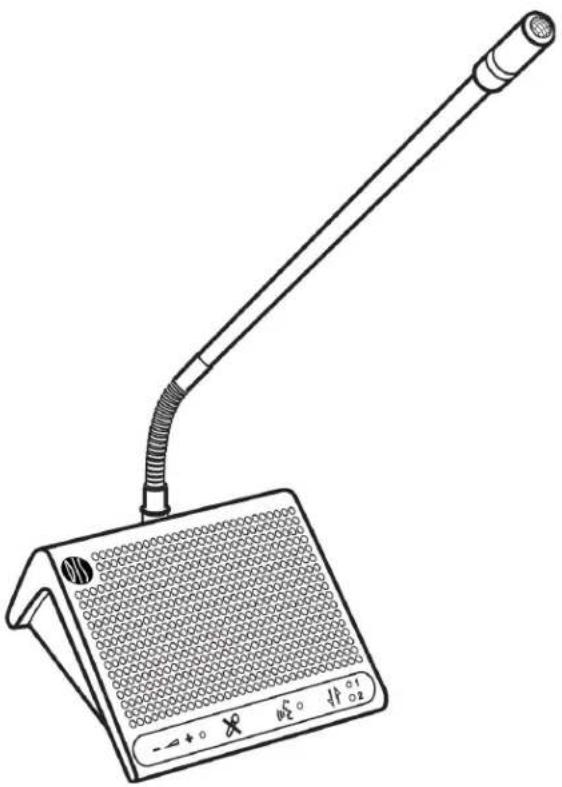 SHURE DDS5900 - Unité de discussion portable DC 5980 P - 1