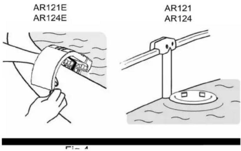 GRE AR124 - COLOCAÇÃO DO SUPORTE PARA PISCINA AUTOPORTANTE. - 1