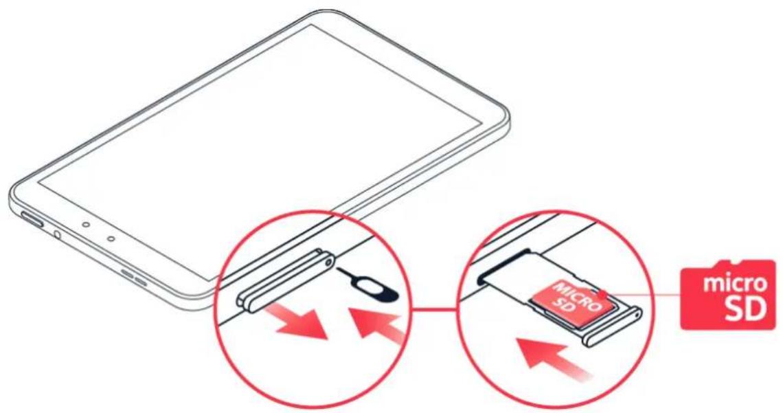 NOKIA T10 - INSÉRER LA CARTE SIM ET LA CARTE MÉMOIRE - 2