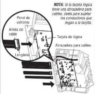 CHAMBERLAIN 050DCTBFMC - Instale la nuevo tarjeta lógica del receptor - 2