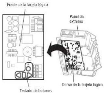 CHAMBERLAIN 050DCTBFMC - Instale la nuevo tarjeta lógica del receptor - 1