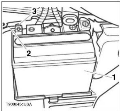 TRIUMPH Speedmaster (2014) - Pose de la batterie - 1