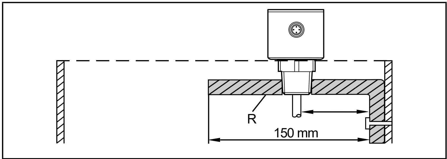 IFM LR3020 - Installation in open metal tanks - 1