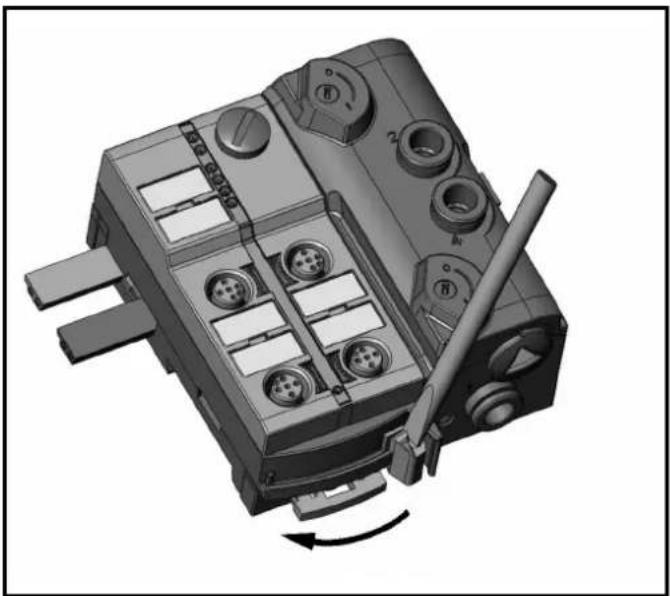 IFM AC5270 - Gerät öffnen / Open the unit / Ouvrir l'appareil - 1
