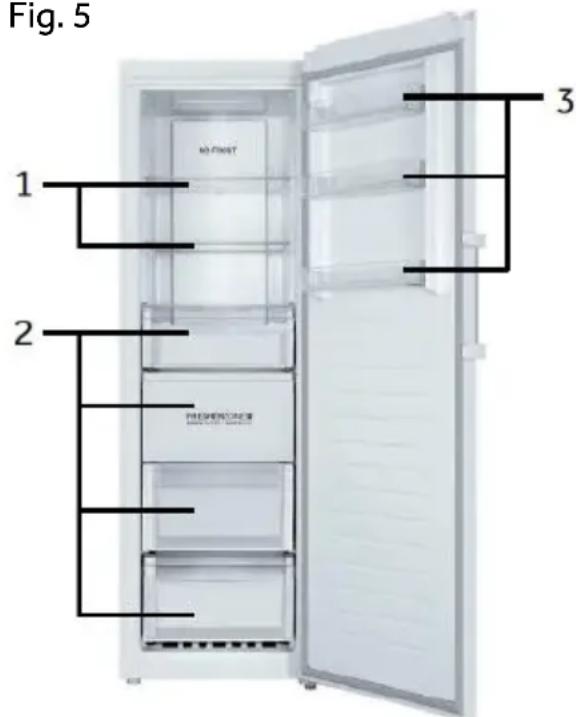HAIER H3F285WE - Eco-modus (-16^) (B) - 1