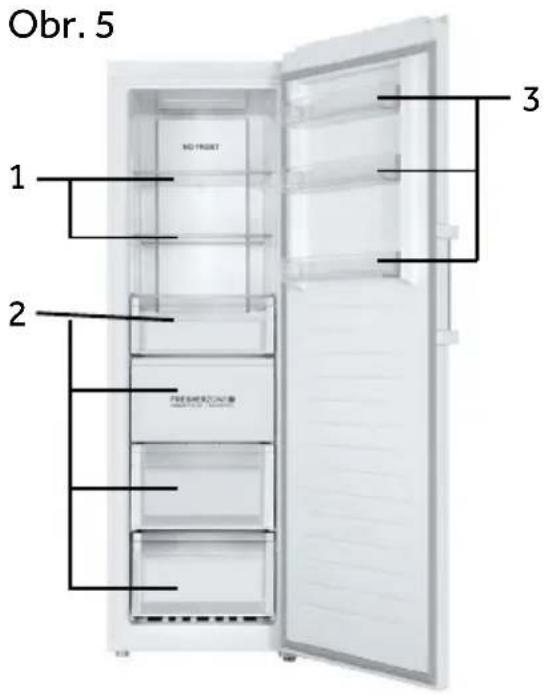 HAIER H3F285WE - Eko rezim (-16^) (B) - 1