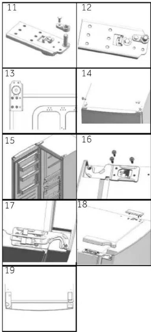 HAIER H3F285WE - Schritte (Abbildung 10.9): - 1