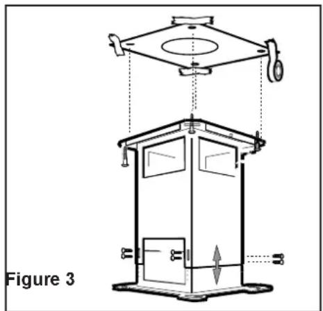 FRIGIDAIRE PLHV42P8CC - Préparation de la surface de montage – Installation des supports sur le plafond en placoplâtre. - 1